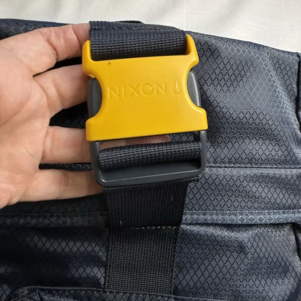 NIXON Swamis Rolltop Backpack In Navy New